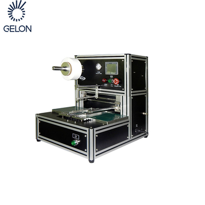 Machine d'empilement de bureau de cellules de poche de machine de recherches de laboratoire de batterie au lithium