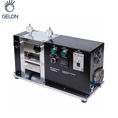 Recherche manuelle de batterie de presse à mouler de rouleau d'électrode de bureau de batterie de laboratoire