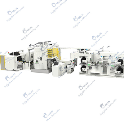 Machine de fente d'électrode de batterie Li Ion Battery Making Machine Roll pour rouler la machine de fente classante intégrée
