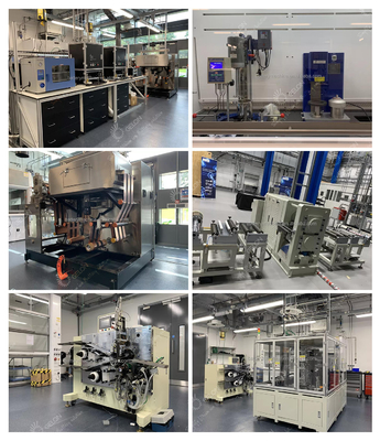 Batterie de laboratoire faisant la chaîne de production de batterie au lithium d'équipement
