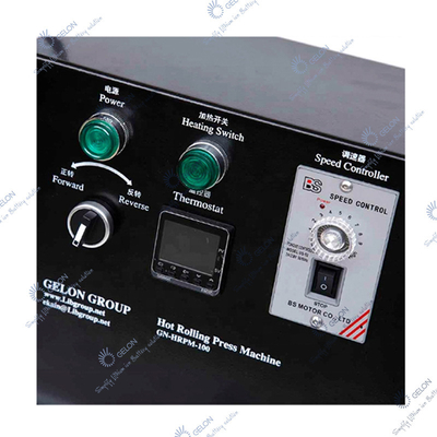 Machine de roulement de chauffage de bureau de Line Press Calender de pilote de cellules de poche
