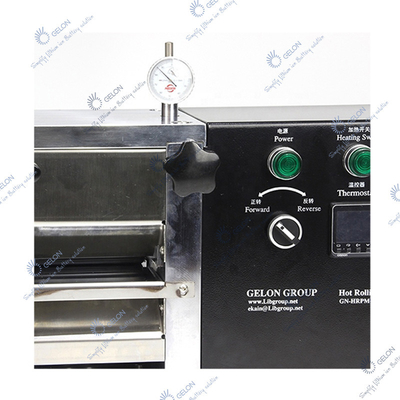 Machine HRC62 de presse de rouleau d'électrode avec le chauffage pour le lithium Ion Battery Producing