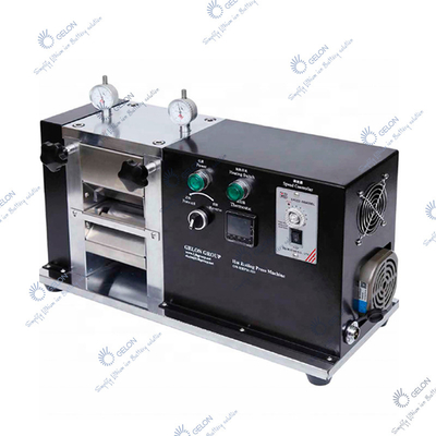 Machine de calandrement de chauffage électrique d'Assemblée de batterie de cellules de poche de laboratoire
