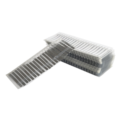 étiquette de la batterie Li-PO, étiquette en aluminium et étiquette de nickel pour la batterie de cellules de poche