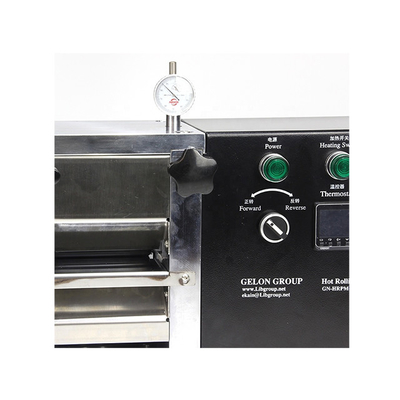 Batterie au lithium chaude de presse de rouleau chauffant de recherches de laboratoire de vente faisant la machine