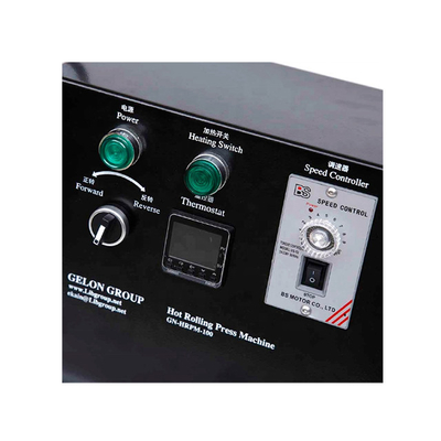 Batterie au lithium chaude de presse de rouleau chauffant de recherches de laboratoire de vente faisant la machine