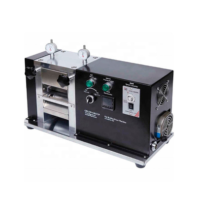 Batterie au lithium chaude de presse de rouleau chauffant de recherches de laboratoire de vente faisant la machine