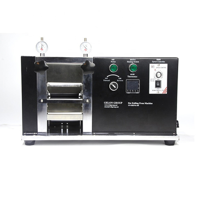 Batterie au lithium chaude de presse de rouleau chauffant de recherches de laboratoire de vente faisant la machine