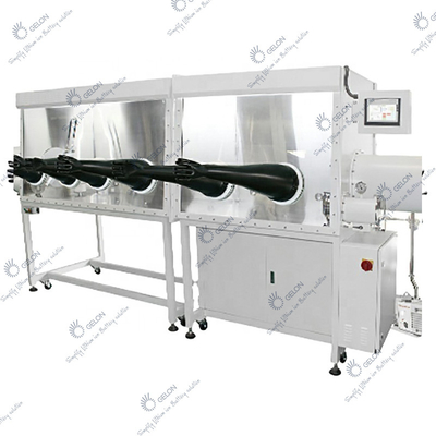 Station simple d'équipement de production de batterie d'acier inoxydable inférieure à la boîte à gants 1ppm