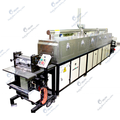 Fabrication continue et intermittente automatique d'électrode de batterie de machine de dispositif d'enduction