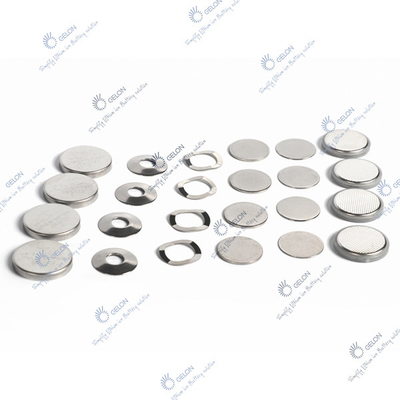 Caisses de cellules de pièce de monnaie de Mesh Button Battery Case Lithium Ion Battery Materials SS304 SS316