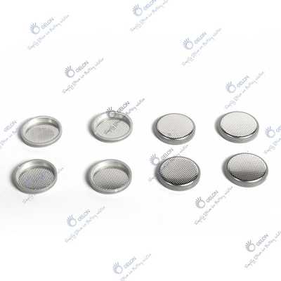 Caisses de cellules de pièce de monnaie de Mesh Button Battery Case Lithium Ion Battery Materials SS304 SS316