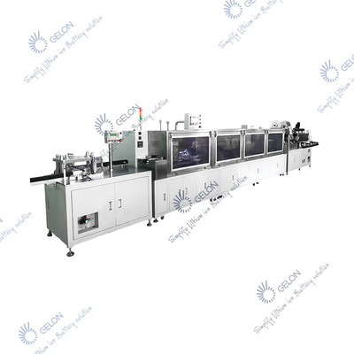 Chaîne de montage cylindrique de paquet de batterie de cellules lithium Ion Battery Production Line de PLC
