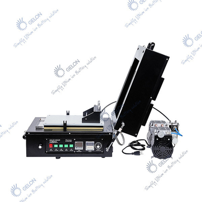 Machine de revêtement de chauffage portative de bureau de machine de fabrication de batterie de cellules de poche de laboratoire