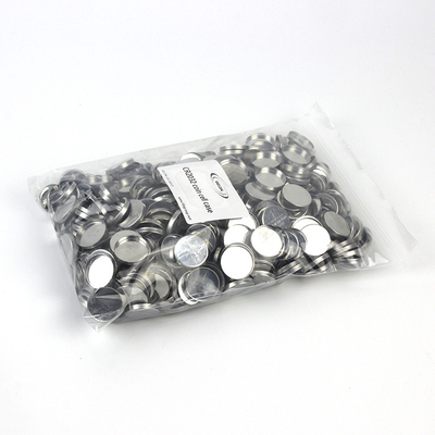 Recherche matérielle SS304 SS316 CR2032 2016 de batterie de pièce de monnaie de batterie caisse de cellules de 2025 pièces de monnaie