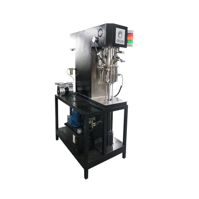 Machine de batterie au lithium refroidisseur d'eau de alimentation de dispositif de vide d'axe de triple de volume de 2 litres de pompe à vide planétaire de mélangeur