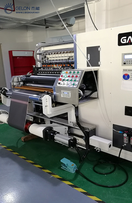 Lithium Ion Batteries Automatic Slitting Machine pour 18650 production de 21700 batteries