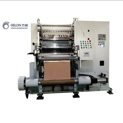 Lithium Ion Batteries Automatic Slitting Machine pour 18650 production de 21700 batteries