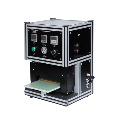 Dessus stratifié en aluminium de haute qualité de film et machine latérale de cachetage de laboratoire pour la cellule de poche