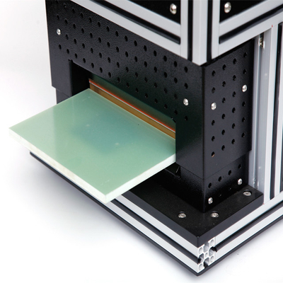 Dessus stratifié en aluminium de haute qualité de film et machine latérale de cachetage de laboratoire pour la cellule de poche