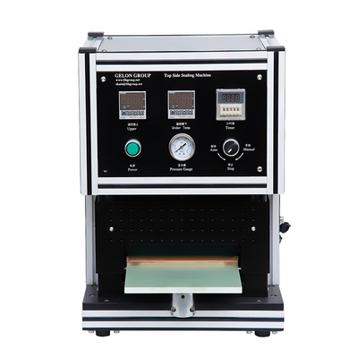 Dessus stratifié en aluminium de haute qualité de film et machine latérale de cachetage de laboratoire pour la cellule de poche