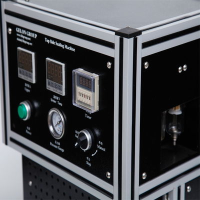 Dessus stratifié en aluminium de haute qualité de film et machine latérale de cachetage de laboratoire pour la cellule de poche