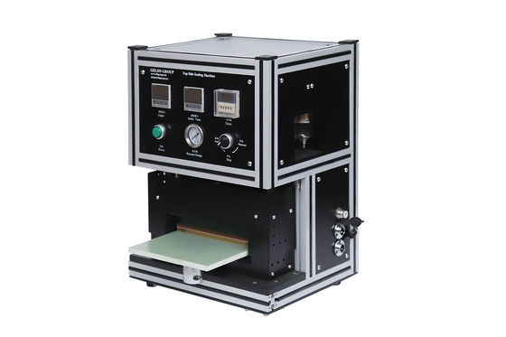 Dessus stratifié en aluminium de haute qualité de film et machine latérale de cachetage de laboratoire pour la cellule de poche