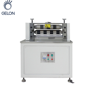 Machine de fente semi automatique d'électrode d'Ion Battery Slitting Cutting Machine de lithium