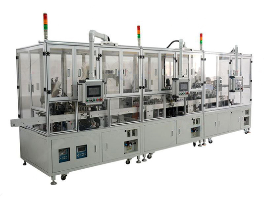 Chaîne de montage de cellules de cylindre d'Ion Battery Assembly Machine Automatic de lithium
