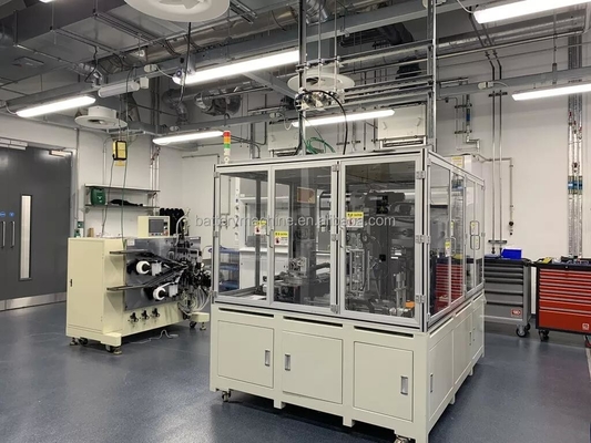 Lithium complètement automatique Ion Battery Line d'équipement d'Assemblée de cellules de poche