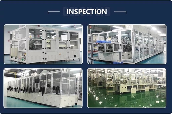 Lithium complètement automatique Ion Battery Line d'équipement d'Assemblée de cellules de poche