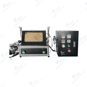 3 en 1 équipement d'assemblage de cellules de poche de scellant à chaud de machine de cachetage de batterie supérieure et latérale